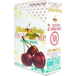 HIGH HEMP ORGANIC WRAP BLAZIN CHERRY