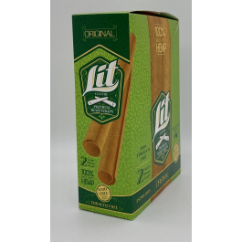 LIT PREMIUM ORIGINAL HEMP WRAPS 25CT