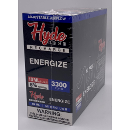 HYDE RECHARGE EDGE ENERGIZE 10CT/3300PUFF