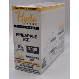 HYDE RECHARGE EDGE PINEAPPLE ICE 10CT/3300PUFF