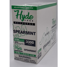 HYDE RECHARGE EDGE SPEARMINT 10CT/3300PUFF