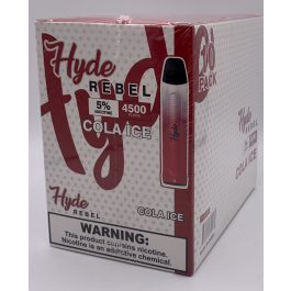 HYDE REBEL COLA ICE 10CT/4500PUFF