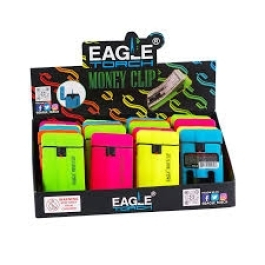 EAGLE TORCH MONEY CLIP MINI 20CT/PT161MC
