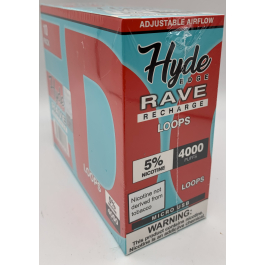 HYDE RAVE 4000PUFF LOOPS 