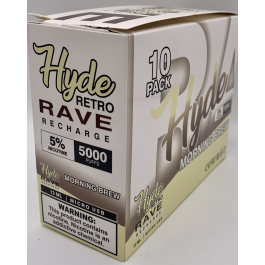 HYDE RAVE RETRO (RECHARGE) 5000PUFF MORNING BREW