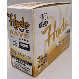 HYDE RAVE RETRO (RECHARGE) 5000PUFF PINA COLADA 