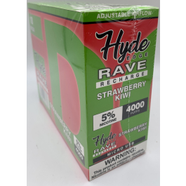 HYDE RAVE 4000PUFF STRAWBERRY KIWI 