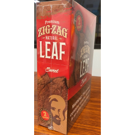 ZIG ZAG NATURAL LEAF WRAPS 25ct/2PK SWEET