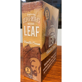 ZIG ZAG NATURAL LEAF WRAPS 25ct/2PK VANILLA CREAM