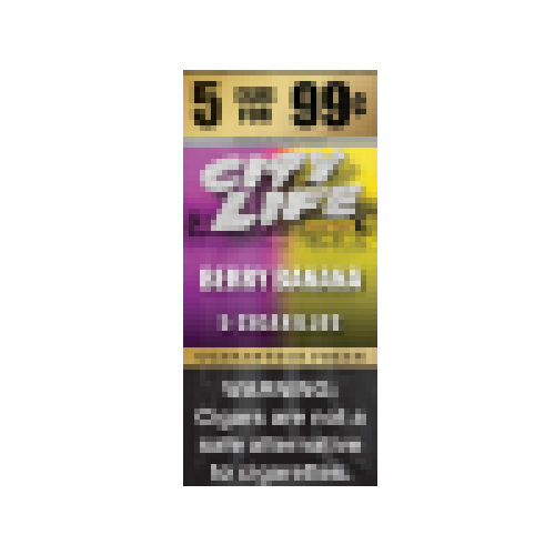 CITY LIFE CIG 5/.99 BERRY BANANA