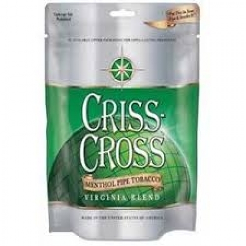 CRISS CROSS VA BLEND PIPE TOB 8oz MENTHOL