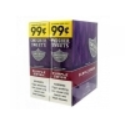 SWISHER SWEET CIG 2/99 PURPLE SWISH