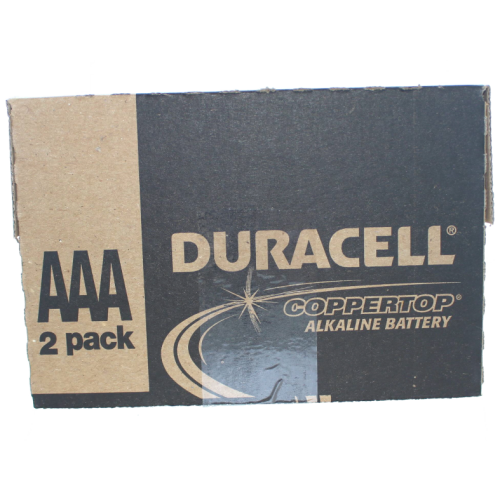 DURACELL AAA 2PK/18CT COPPERTOP