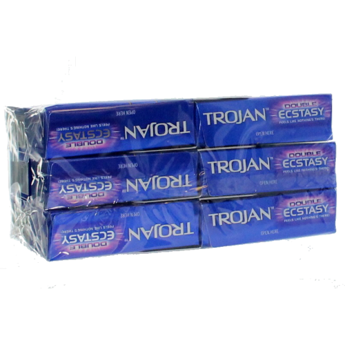 TROJAN 6/3ct DBL ECSTASY