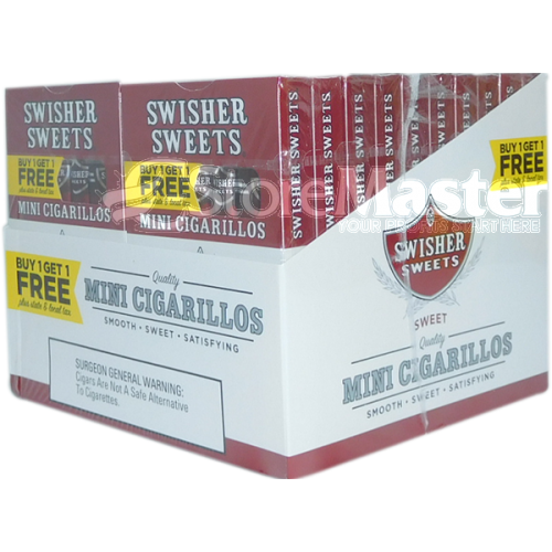 SWISHER SWEET CIG TWIN PACK MINI SWEET