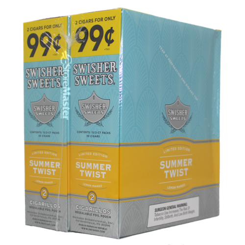 SWISHER SWEET CIG 2/99 SUMMER TWIST