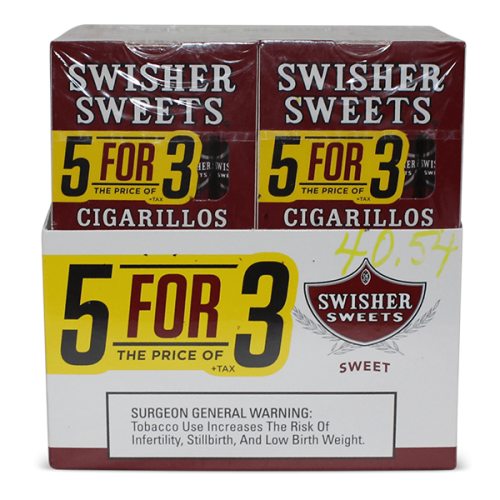 SWISHER SWEET CIG 5FOR3 SWEET