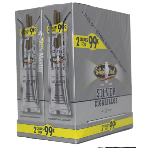 WHITE OWL CIG 2/99 SILVER