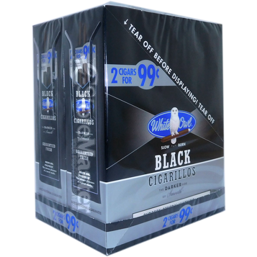 WHITE OWL CIG 2/99 BLACK