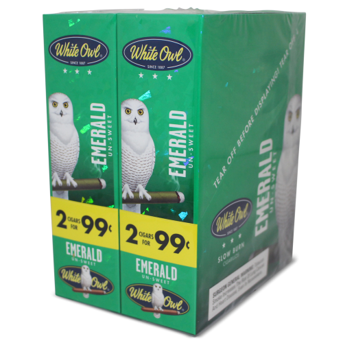 WHITE OWL CIG 2/99 EMERALD