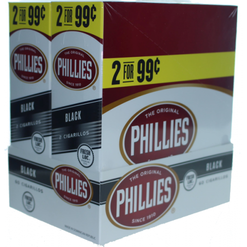 PHILLIES CIG 2/99 BLACK