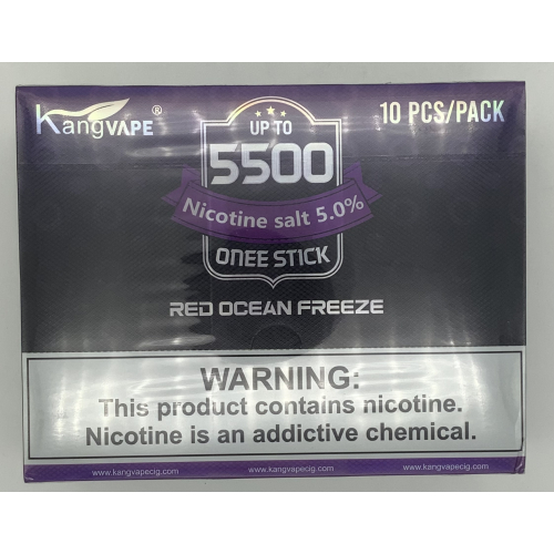 KANGVAPE 5500 RED OCEAN FREEZE 10CT