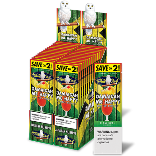 WHITE OWL CIG 2/99 JAMAICAN ME HAPPY