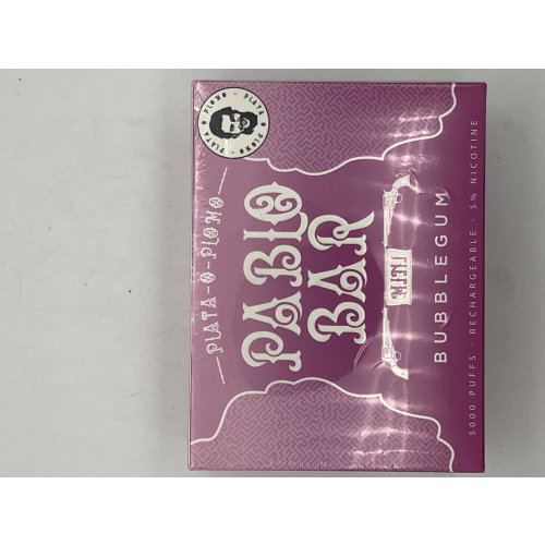 PABLO BAR MINI BUBBLEGUM 5000 PUFFS 5CT