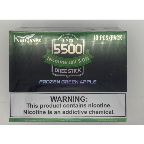 KANGVAPE 5500 FROZEN GREEN APPLE 10CT