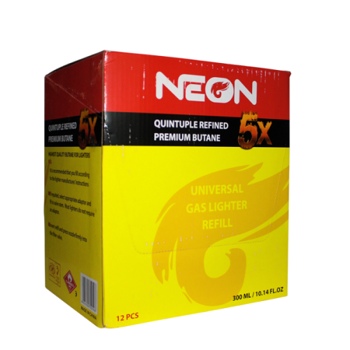NEON 12ct BUTANE 5X