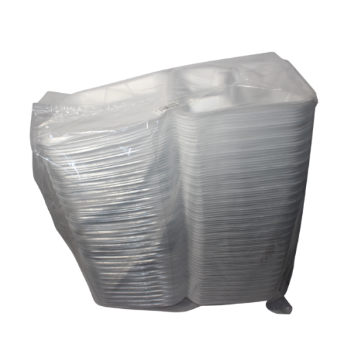 LARGE FOAM 3COMP CARRY OUT 100CT