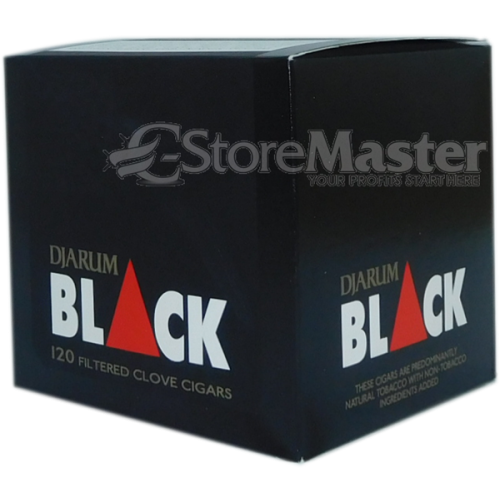 DJARUM FILTER CIG 10/12ct BLACK