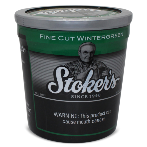 STOKERS CHEW TOB 12oz FC WINTERGREEN TUB