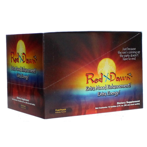 RED DAWN 12/2oz SHOT 4 SERVING FRUIT PUNCH