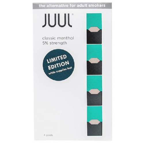 JUUL MENTHOL 5% CATRID.1ct