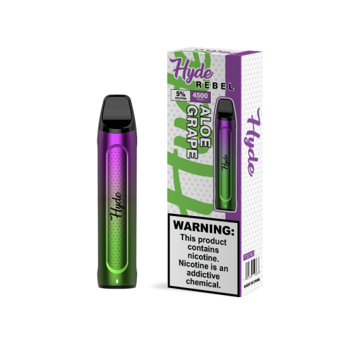 HYDE REBEL ALOE GRAPE 10CT/4500PUFF