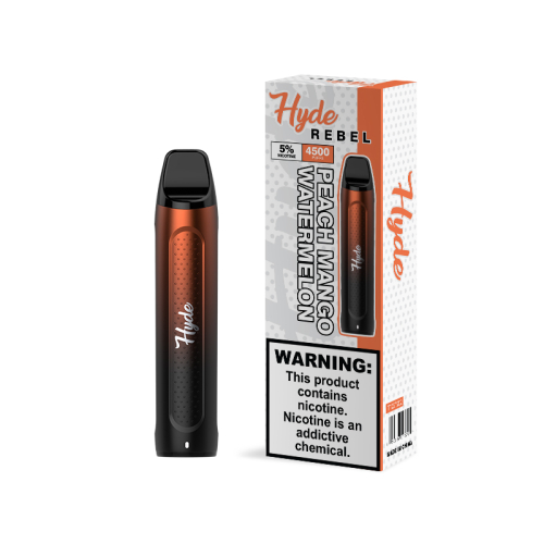 HYDE REBEL PEACH MANGO WM 10CT/4500PUFF