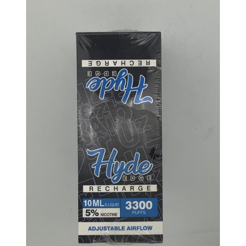 HYDE RECHARGE EDGE BLUE RAZZ 10CT/3300PUFF
