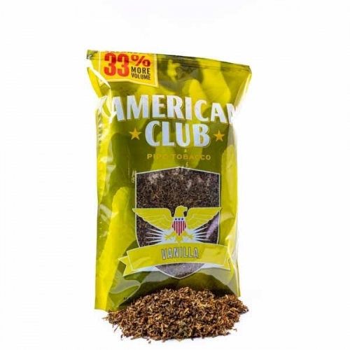 AMERICAN CLUB PIPE TOB 16oz VANILLA