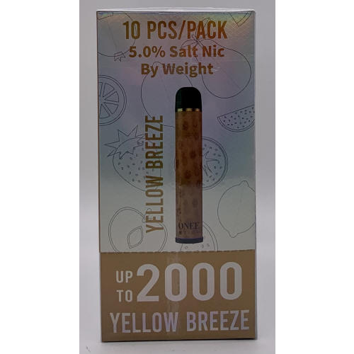 KANG VAPE 2000PUFF YELLOW BREEZE 