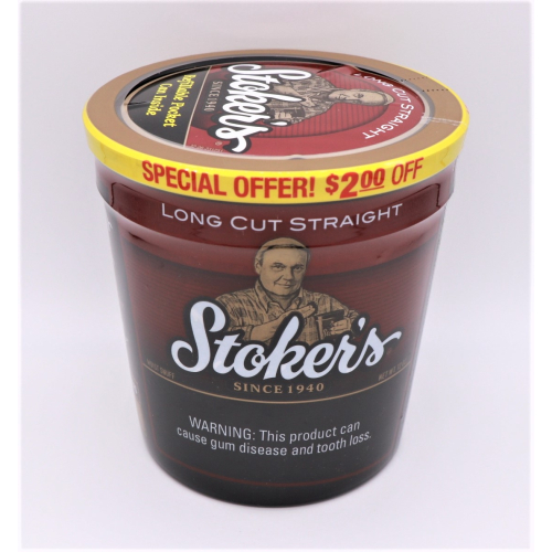 STOKERS CHEW TOB 12oz FC NATURAL TUB $2.00 OFF