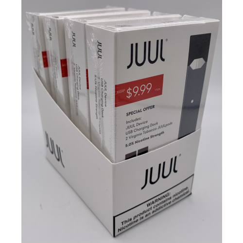 JUUL VIRGINIA TOBACCO 5% DEVICE $9.99PP 1/2CT LTD ED