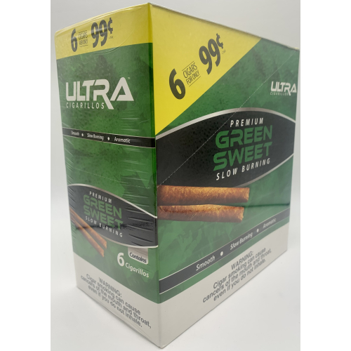 ULTRA 6/99 'GREEN SWEET' CIGARILLOS