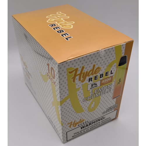 HYDE REBEL LEMON CRUMBLE 10CT/4500PUFF
