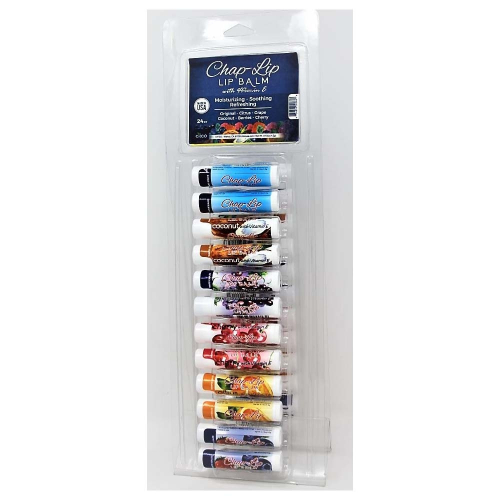 CHAP-LIP TENT CARD FLVR 24ct