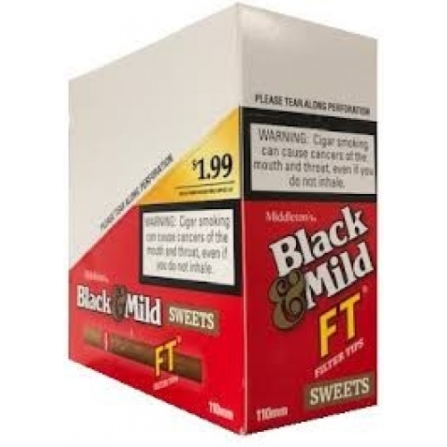 BLACK & MILD CIG 5PK/1.99 FT SWEET